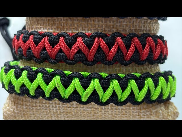 Quick and Easy Paracord Bracelet 🪢🧵