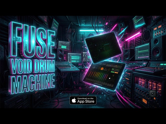 Fuse Void Drum Machine | AUv3 Groovebox (iPad & iOS) #ipad