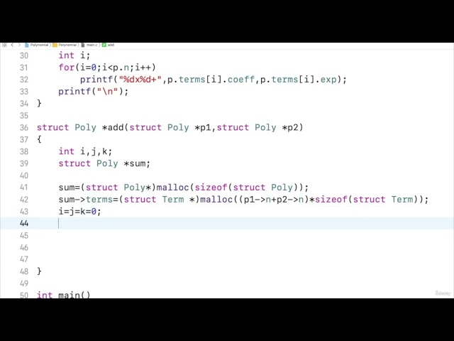 170 Let's Code Polynomial
