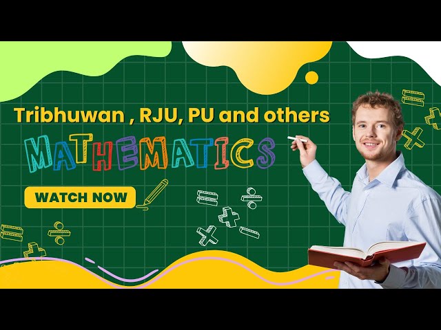 Mathematics of TU, RJU, PU and Others