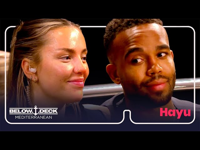 Kizzi and a Guest Cross The Line?! | Season 10 | Below Deck Mediterranean