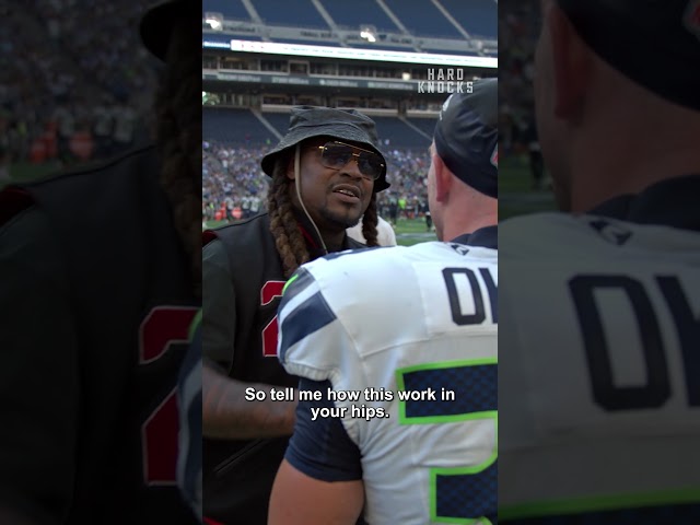 Marshawn wants to know what the @Seahawks are going to do with 'ALL THEIR WHITE DBS'!? 🗣️