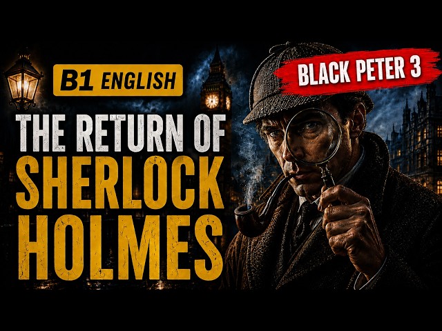 Sherlock Holmes | Black Peter (Part 3) | English Story B1
