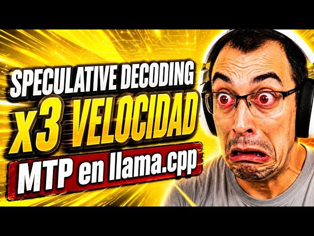 Speculative Decoding ⚡ 3x REAL speed in llama.cpp with MTP