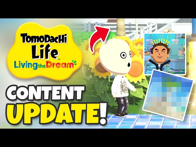 NEW Content for Tomodachi Life: Living the Dream!!