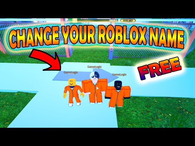 CHANGE YOUR ROBLOX NAME for FREE