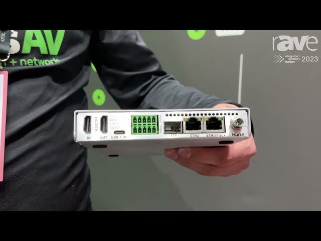 ISE 2023: PlexusAV Previews Encoder/Decoder Prototype and AV-over-IP Ecosystem