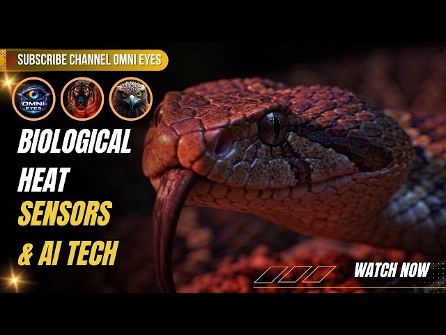 How Pit Viper Sees Heat in Darkness 😱🐍 Nature's Thermal Vision (108)
