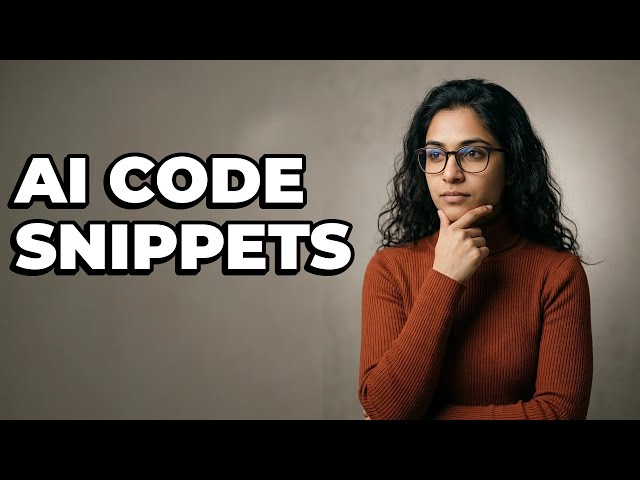 How Do I Ask AI For Complete Code Snippets?