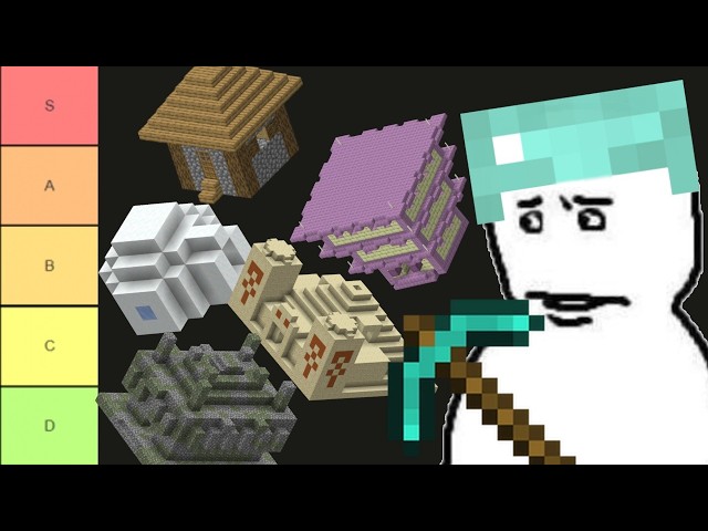 Ranking Every Structure in Minecraft