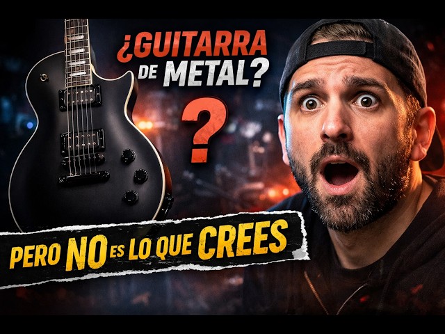 ¿Guitarra de metal? La ESP LTD EC-256 sorprende por otra cosa