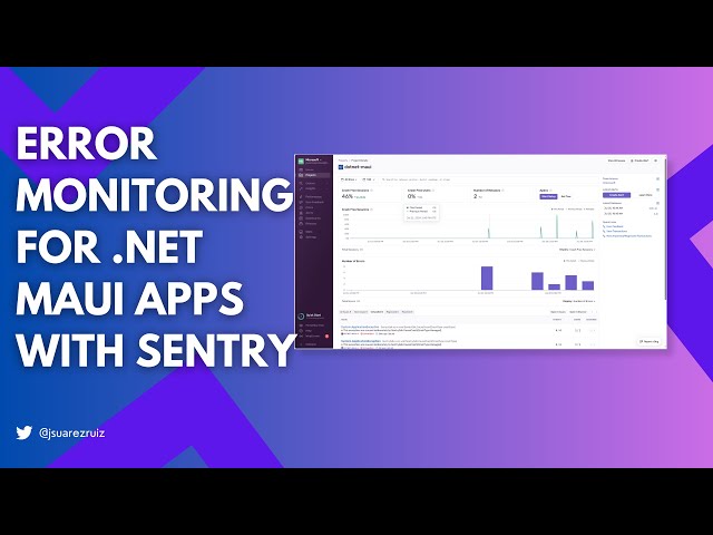 Error Monitoring in .NET MAUI with Sentry