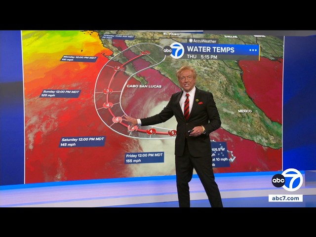 Tracking Hurricane Polo: See latest trajectory for SoCal impact