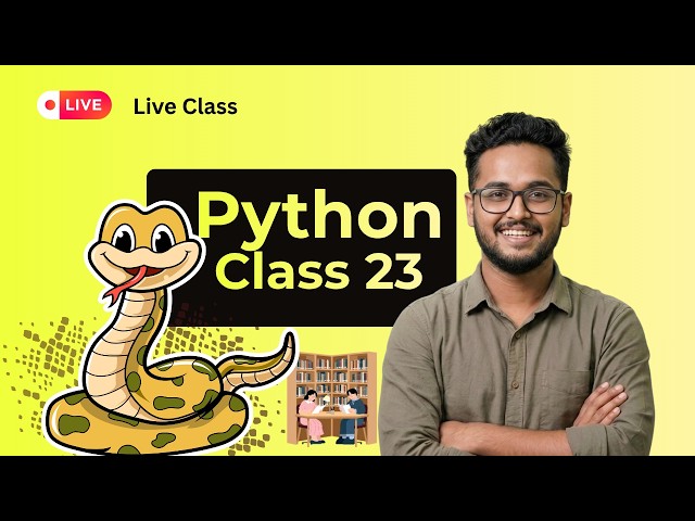 Python OOP Project – Library Management System | Class 23 | Python OOP Tutorial Bangla
