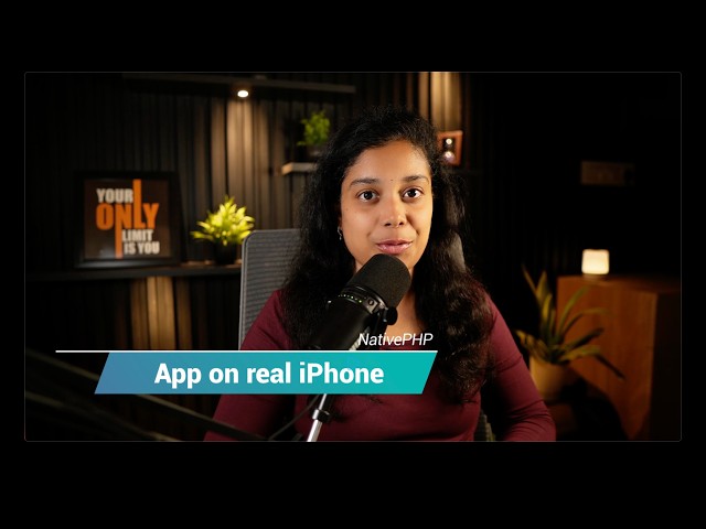 The NativePHP Masterclass - Free Lesson - Running your App on a Real iPhone