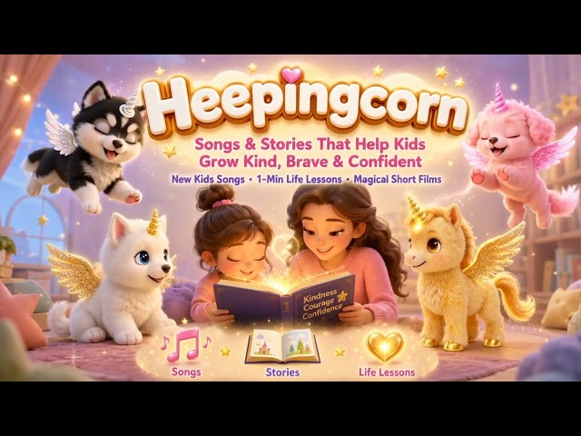 A Kindness Song for Kids | 🌎✨ What Will the World Be? | Heepingcorn