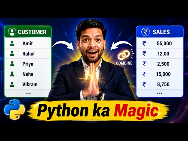 Python में 2 Columns की Values को एक साथ कैसे Use करें? | zip() Function