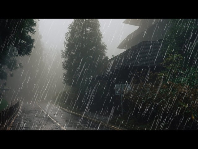 Rain Sounds For Sleeping - 99% Instantly Fall Asleep With Rain And Thunder Sound At Night 431