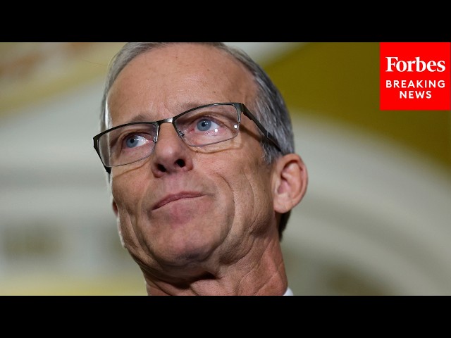 'These Policies Have Had Deadly Consequences': John Thune Rails Against 'Sanctuary Policies'