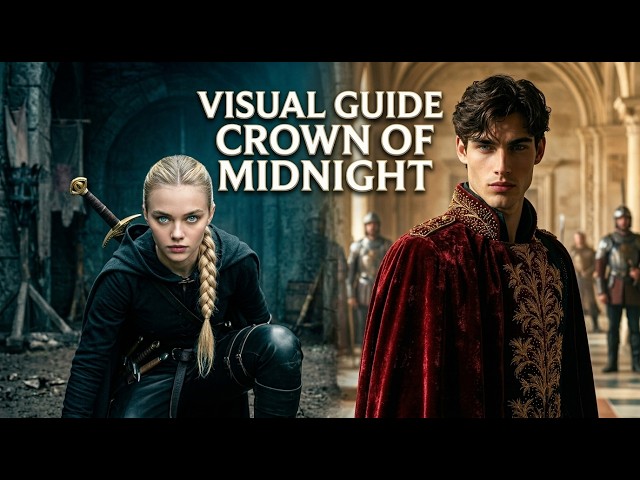 Crown of Midnight Visual Guide (No Spoilers) | Throne of Glass Book 2 Characters, Locations, Lore