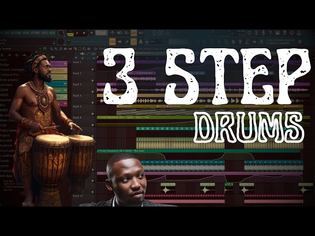 How To Make 3 STEP Drums | FL Studio Tutorial