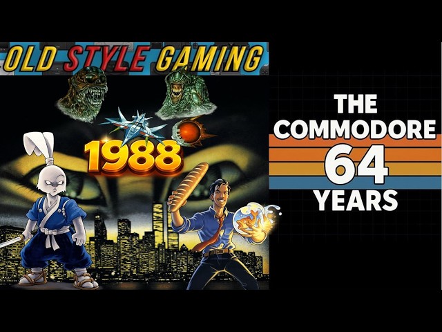 The Commodore 64 Years – 1988 | Best C64 Games