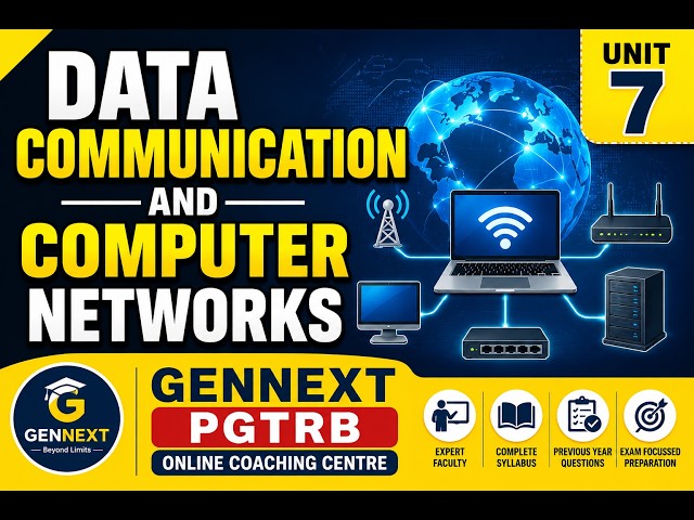 DCN Introduction Class | PGTRB CS | Gennext #pgtrb2026 #trbcssyllabus #trbnotification #democlass