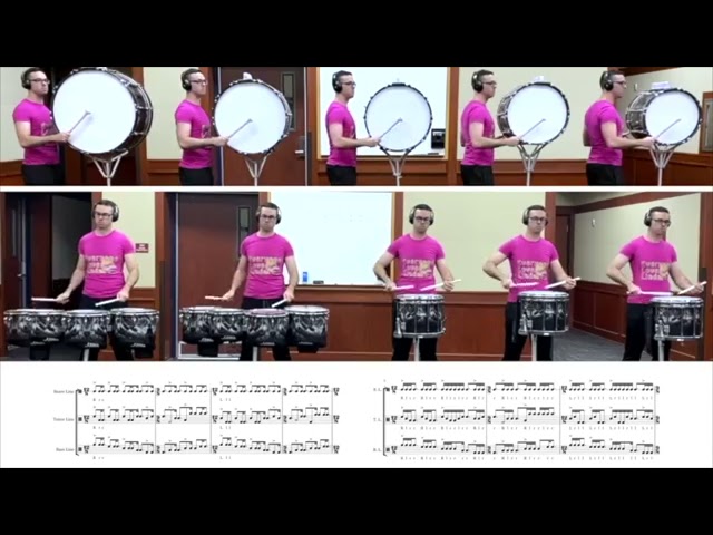 "Paradiddle Builder" Drumline Exercise