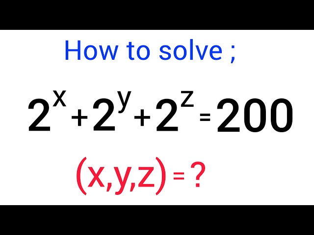 Germany | Can you solve ? | Only 10% Solved This Math Olympiad Problem