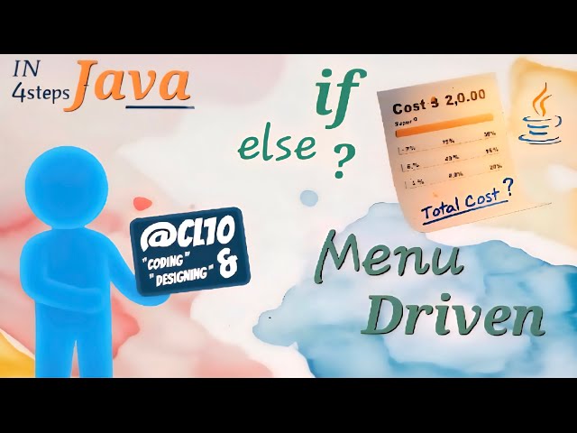 Java conditional statement | if else | Welcome to 4 steps java series!