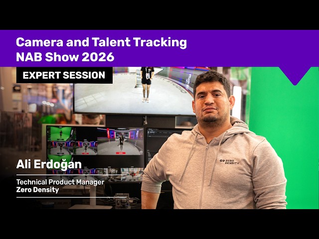 Camera and Talent Tracking Demo Pod @TheNABShow