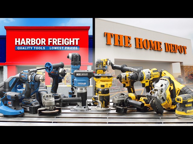 Hercules vs DeWalt 20 Volt TOOLS