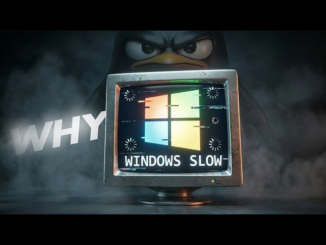 Why Windows Gets Slower Over Time (And Why Linux Doesn’t)
