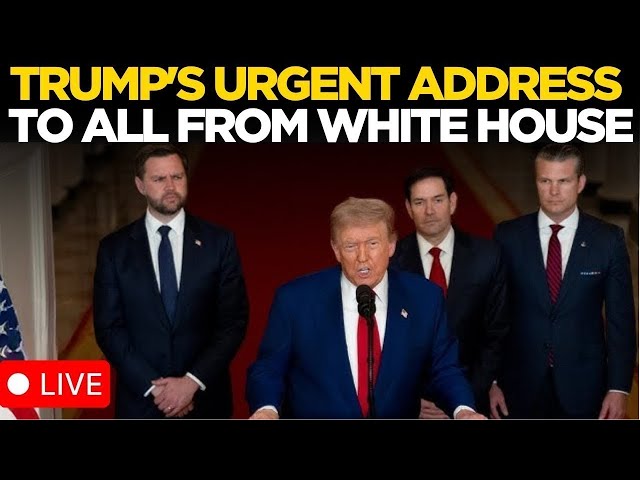 Trump LIVE: Donald Trump Urgent Address To The World From White House | Russia | Venezuela | US