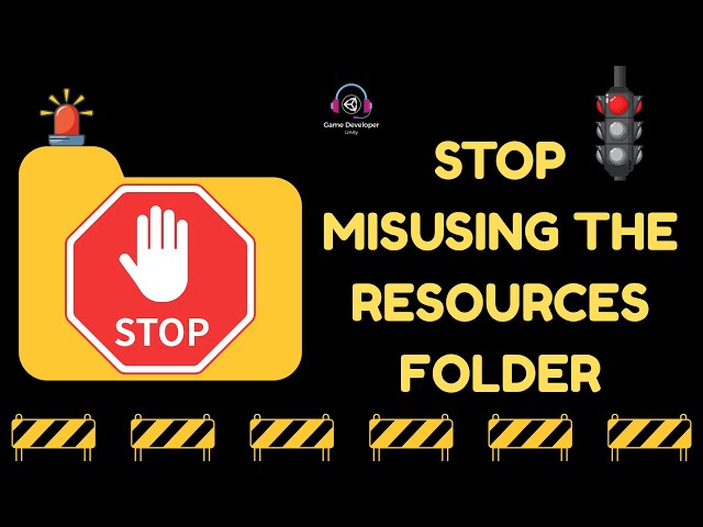 Stop Misusing the Unity Resources Folder! Here’s Why #unityinterview #madewithunity