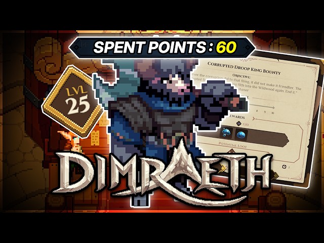 How To Get 60 Skill Points For Your Character In Dimraeth!