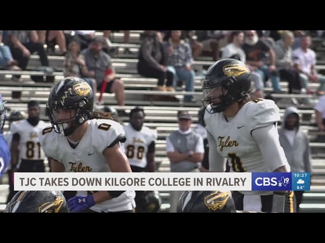 TJC takes down Kilgore College in rivalry match