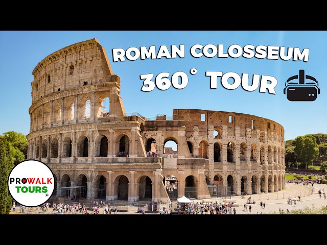 Colosseum: Rome, Italy - 360° VR Tour of the Flavian Amphitheater
