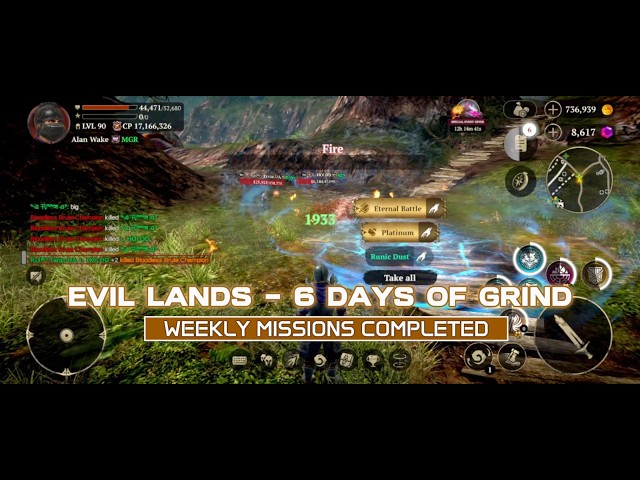 6 Days of Insane Weekly Missions Grind! Legendary Drops, Big Damage & Final Rewards | Evil Lands