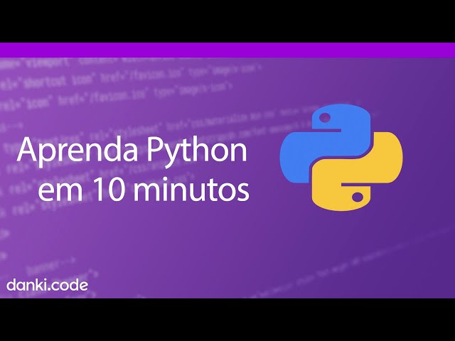 Learn Python in 10 minutes (or less)