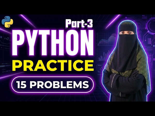 🔥 15 Python Problems Every Programmer Should Solve! Part-3