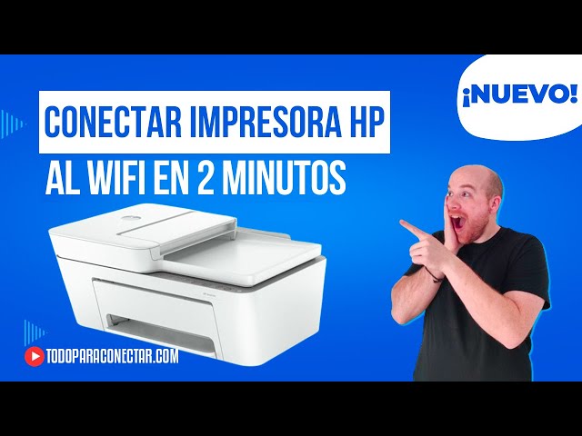 Cómo Conectar Impresora HP a WiFi en Minutos ✅ (¡Fácil y Rápido!)