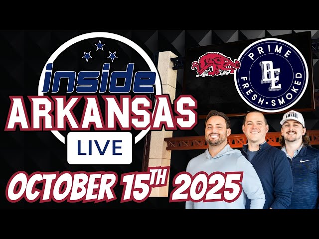 INSIDE ARKANSAS LIVE FROM BLUE EMBER SMOKEHOUSE! | October 15th 2025