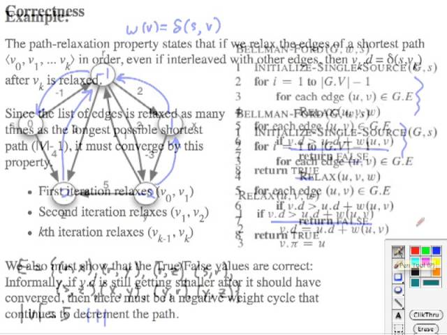 Topic 18 B Bellman-Ford and DAG Shortest Paths