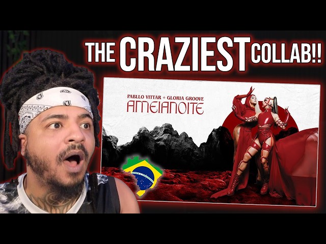 FIRST TIME HEARING Pabllo Vittar & Gloria Groove - AMEIANOITE 🇧🇷 | THIS ENERGY IS INSANE!! 🔥