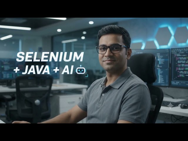 AI-Powered Selenium with Java | Free Demo | 71st Batch | Refer Me Group