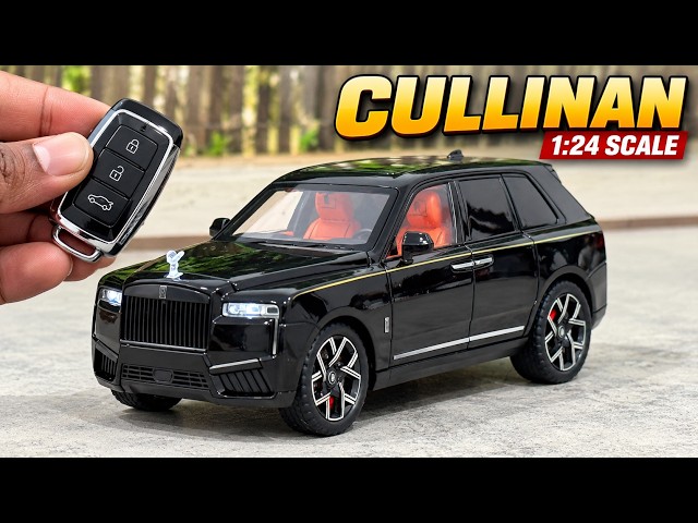 🔥 Rolls Royce Cullinan 1:24 Scale Model Unboxing | Luxury Diecast Car Review | Detailed Look