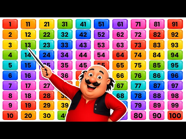 ginti 1 se 100 tak | ginti | गिनती 100 तक | Counting songs for preschool | 123 numbers | ginti ginti