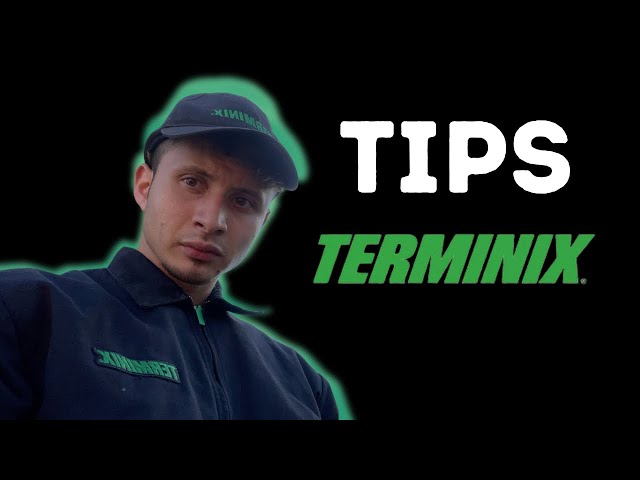 Tips when working with Terminix!