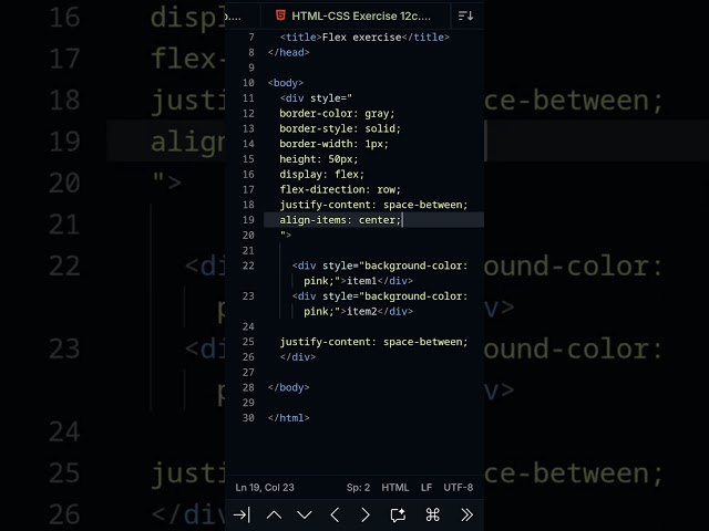 HTML-CSS Exercise 12d #css #html #javascript
